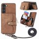 thumbnail image 1 of Funda Tipo Cartera con Correa Cruzada para Samsung Galaxy S23 Protección Contra Golpes Marrón, 1 of 6