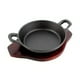 thumbnail image 1 of Paila Fierro 18cm con Base de Madera Negro Lugano, 1 of 4