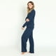 thumbnail image 2 of Pijama de Mujer Rocio Azul, 2 of 5