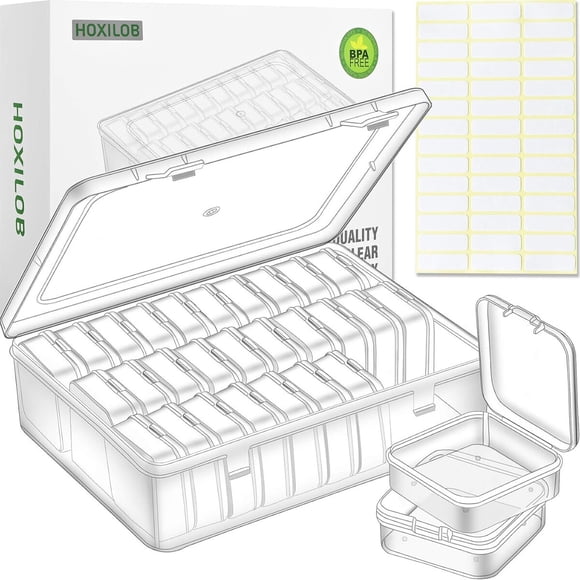 Organizador plástico transparente HOXILOB
