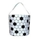 thumbnail image 2 of Bolsas De Caza De Huevos De Pascua, Bolsa De Recuerdo De Fiesta, Bolsa De Dulces, Cestas Duraderas De Conejito De Pascua, Fútbol Blanco, 2 of 3