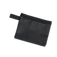 Ioensy - Bolsa De Herramientas Para Acampar, Bolso De Mano, Kit De Primeros Auxilios Para Automóviles, Llave Inglesa, Almacenamiento, Color Negro, 18 X 15 Cm, Oxford