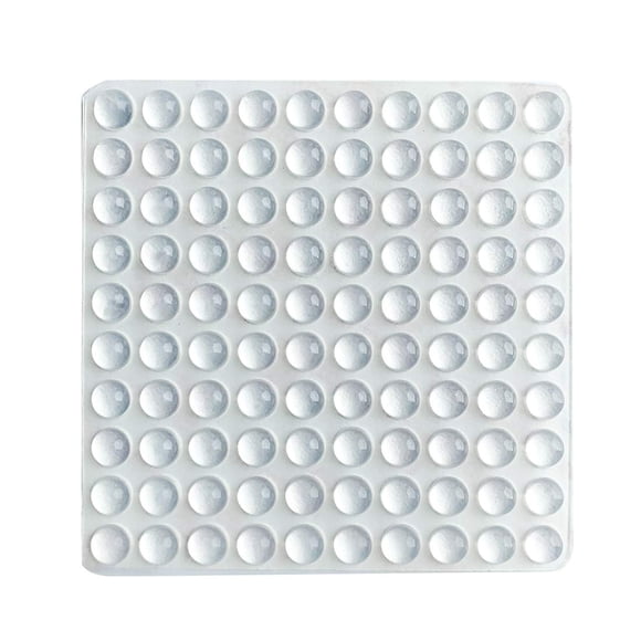 Almohadillas de choque LLRY 100 piezas 8 mm de goma adhesiva transparente