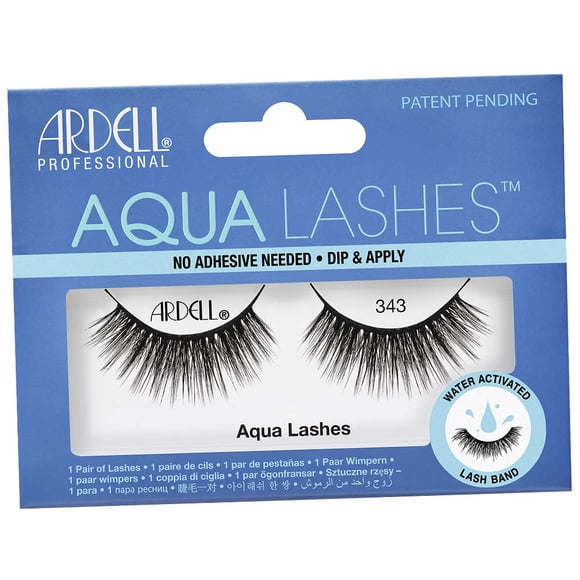 Strip Lashes Ardell Aqua Lashes 343 activadas por agua