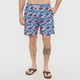 thumbnail image 2 of Traje de Baño Hombre Celeste Full Print Corona, 2 of 5