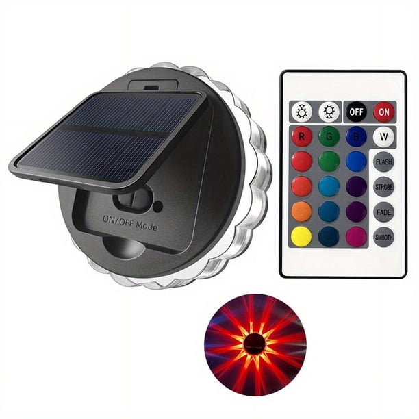1pc 2023 New Solar Light Wall Lamp, Waterproof Energy-saving Outdoor Lighting For Garden Street Courtyard Decoration