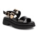 thumbnail image 2 of Sandalia Mujer Bata Frasia Negro, 2 of 5
