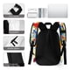 thumbnail image 5 of Pollo Interrumpido-theme Backpack, Campus style schoolbag Bookbag with Adjustable Shoulder Straps And Large Zip Compartment, Unisex Travel Bags.42x30x15cm, 5 of 6