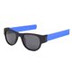thumbnail image 1 of Slap Wristband Mu?eca Gafas De Sol Plegables Gafas De Sol Plegables De Moda Azul, 1 of 5