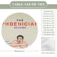 thumbnail image 2 of El plan fenicio-theme Fitted Round Tablecloths Elastic Edged Table Covers Waterproof Table Cloth for Kitchen Holiday Party Tables Decor 150cm, 2 of 6