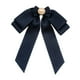 thumbnail image 2 of Broche Con Lazo Preatado Para Mujer, Elegante Broche Para Corbatas, Bufanda, Camisas, Blusa, Azul Profundo, 2 of 5