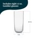 thumbnail image 3 of Vasos tipo tumbler Libbey 500 ml, juego de 8, 3 of 6