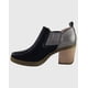 thumbnail image 3 of Botin alto elasticado Negro, 3 of 4