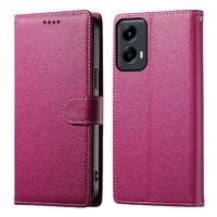 Funda Para Foxdock Motorola Moto G Stylus 5G 2024– Cuero Premium, 3 Ranuras Para Tarjetas, Protección Contra Impactos
