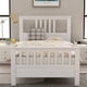 thumbnail image 3 of Cama de plataforma de madera con cabecera y pie, 3 of 6