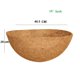 thumbnail image 2 of Xiao Hua Forro de Palma de Coco de 16 Pulgadas, Forro de Reemplazo de Canasta de Fibra de Coco natural, Adecuado para Colgar Flores de Canasta, 6 Piezas, 2 of 4