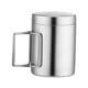 thumbnail image 2 of Taza de camping de acero inoxidable, taza de camping, taza de viaje ligera, taza de metal, taza de té, taza de café para senderismo, excursiones al ai 400ml, 2 of 5