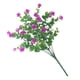 thumbnail image 2 of 7 ramas falsas flores de eucalipto rosa ramo floral arreglo rosa rojo, 2 of 5