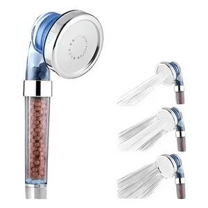 Genérico - Cabezal De Ducha Masaje Multifunción Ahorro De Presión Blanco