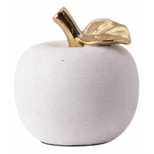 Genérico - Figura Decorativa Manzana Textura Moderna Adorno Jhn