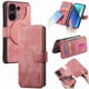 thumbnail image 1 of Funda Billetera Magnética para Xiaomi Redmi Note 13 4G Soporte Tarjetas Desmontable Rosa, 1 of 6