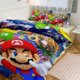 thumbnail image 1 of Mario Print Bedding Set Pattern Duvet Cove Set 3 Pieces 1 Quilt Cover And 2 Pillowcases for Women Men Teens, 1 of 5