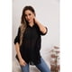 thumbnail image 2 of Blusa Mujer Tipo Lino Algodón Manga Larga Premium Liviana Botones 8056, 2 of 3