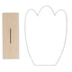 thumbnail image 2 of Base De Madera Del Espejo Decorativo Del Espejo De Acrílico Irregular Del Maquillaje Para El Cuarto De Ba?o F, 2 of 5