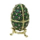 thumbnail image 1 of Caja De Baratija Con Forma De Huevo De Pascua, Figura Artesanal, Anillos De Resorte, Caja De Baratija Esmaltada, Verde, 1 of 3