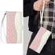 thumbnail image 4 of Funda Tipo Cartera Acolchada para iPhone 16 Pro Max con Bloqueo RFID Ranuras y Correa Rosa, 4 of 5