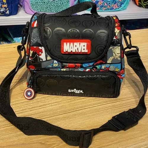 MINISO Disney School Bag Superhero Boys Backpack Iron Man Spiderman Student 6-12 Years Old Backpack