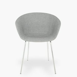 Form Design - Silla Comedor Gaudí Tapizada Gris