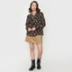 thumbnail image 4 of Blusa Mujer Vuelos Marrón Corona, 4 of 5