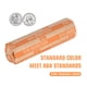 thumbnail image 3 of Envoltorios para Monedas Sumerfnt para Rollos de 40 Centavos 100 Unidades Kraft, 3 of 7