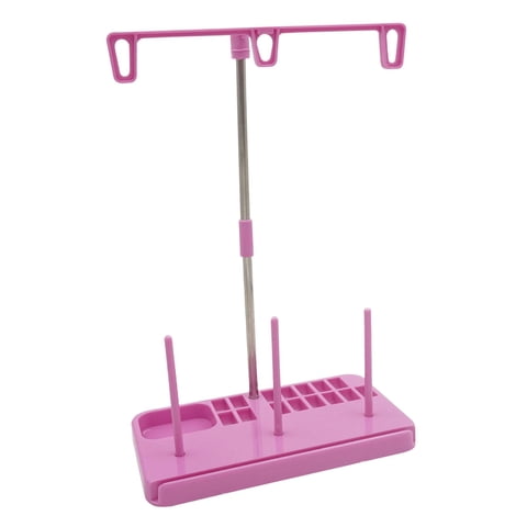 Bothyi - Soporte Para Carrete De Hilo, Soporte Para Hilo De Coser Para Acolchar Dispositivos De Máquina De Coser, Color Rosa