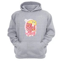 Genérico - Polerón Canguro Candy Gris Claro Talla M Unisex