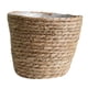 thumbnail image 2 of Cesta Rústica Hecha A Mano De Ratán Natural Con Algas Marinas 19x19x25CM Grande, 2 of 5