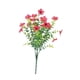 thumbnail image 3 of Ramo De Flores Violetas Artificiales Para El Hogar, Jarrón, Planta, Decoración De Pared, Planta Falsa Roja, 3 of 5