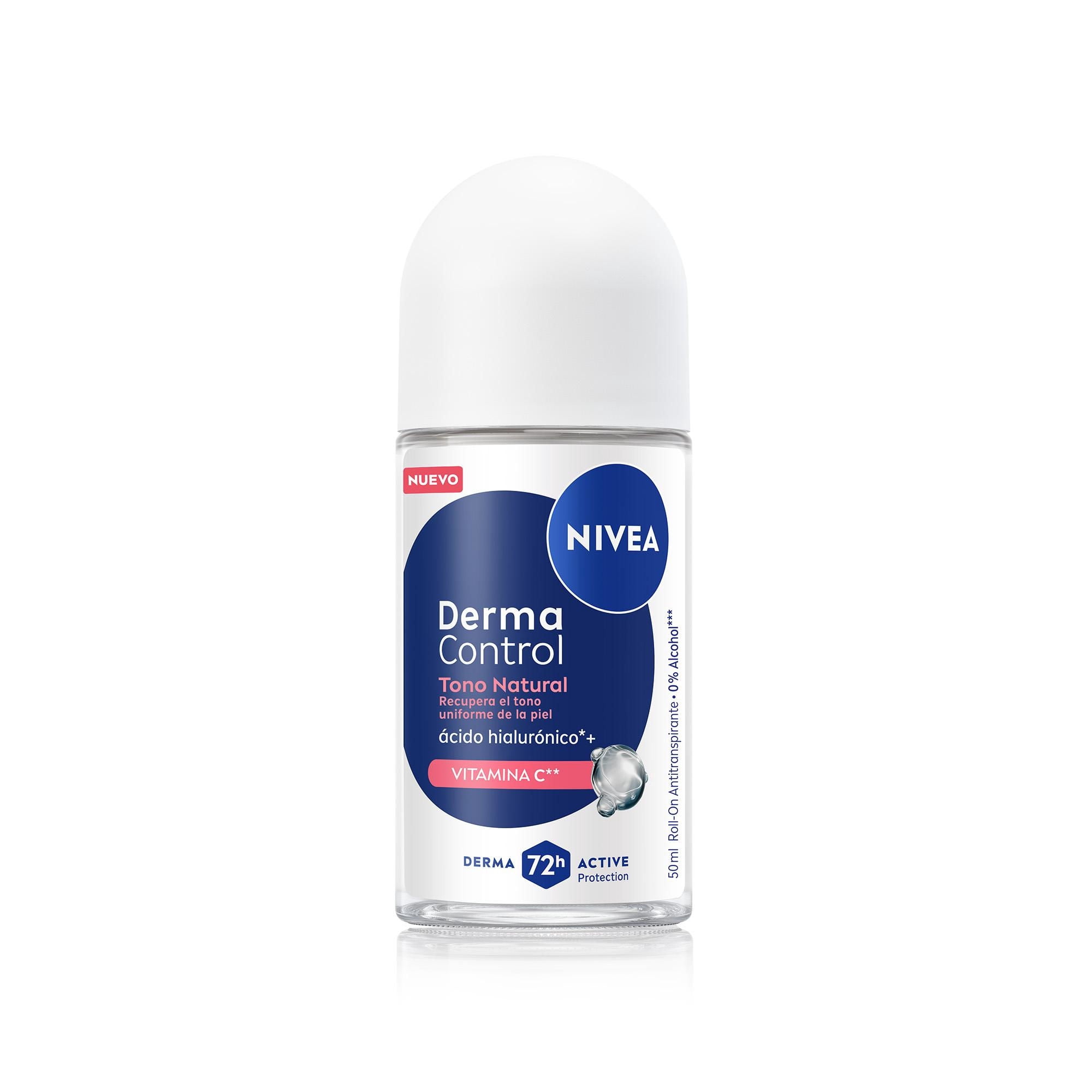 Desodorante Roll On Derma Control Tono Natural 50 ml Nivea