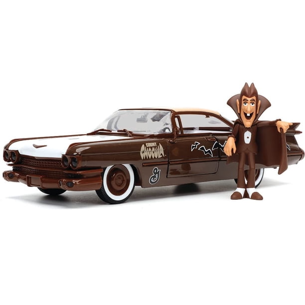 Auto de juguete de metal Jada Cadillac Coupe DeVille 1959 escala 1