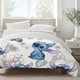 thumbnail image 2 of Stitch Bedding Sets Bed Cartoon Duvet Cover Lightweight 3 Piece Bet Sets for Kids Boys Girls, 2 of 4