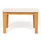thumbnail image 2 of Mesa de Comedor Elegante Estela Rectangular Blanco, 2 of 6