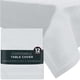 thumbnail image 1 of Mantel desechable HOUZZKINGZ USA blanco 137 x 274 cm, paquete de 12, 1 of 7