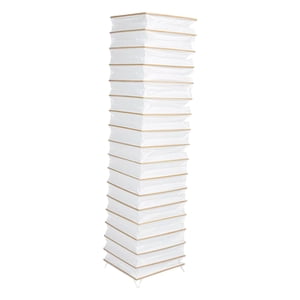 Ioensy - Lámpara De Pie De Pie De Noche De Estilo Japonés Pantalla De Papel Contemporáneo Simple C