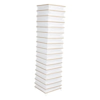 Ioensy - Lámpara De Pie De Pie De Noche De Estilo Japonés Pantalla De Papel Contemporáneo Simple C