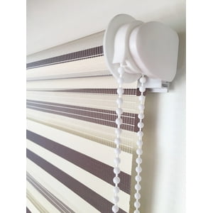 Deco Rc - Cortina Roller Duo Basic Bic Beige-Café 150X180 Cm