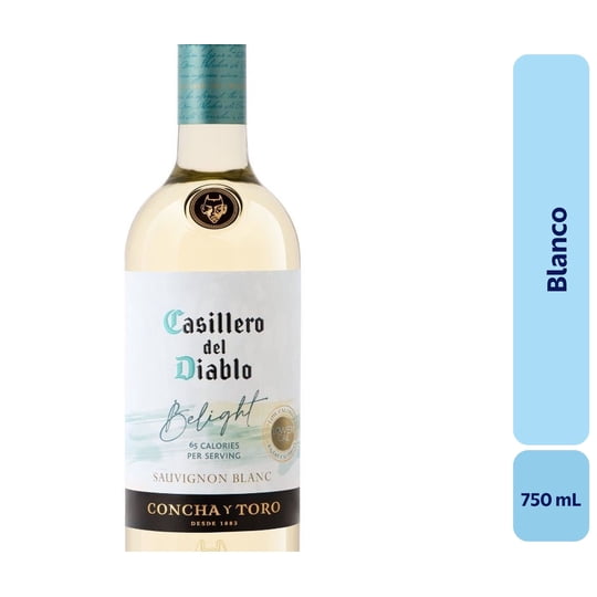 Vino Blanco Botella 750 mL Casillero Del Diablo
