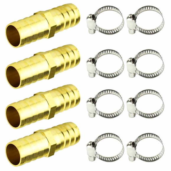 Kit de reparación de conectores para mangueras de jardín, paquete de 4 unidades, humyeam