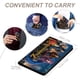 thumbnail image 4 of Descendientes Porta Pasaporte y Cartera de Viaje Premium de Cuero PU, Funda de Pasaporte Bloqueo RFID con Ranuras para Tarjetas de Crédito, Estuche para Libro de Pasaporte para Familia 10cm × 15cm, 4 of 6