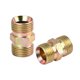 thumbnail image 2 of 2 piezas M18 x 1.5mm a M18 x 1.5mm Conector Adaptador de Tubería Recta para Coche, 2 of 5